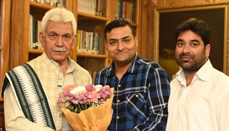 Rohit Bhat Briefs LG Sinha on Global Line-Up for Jammu Film Festival 2026