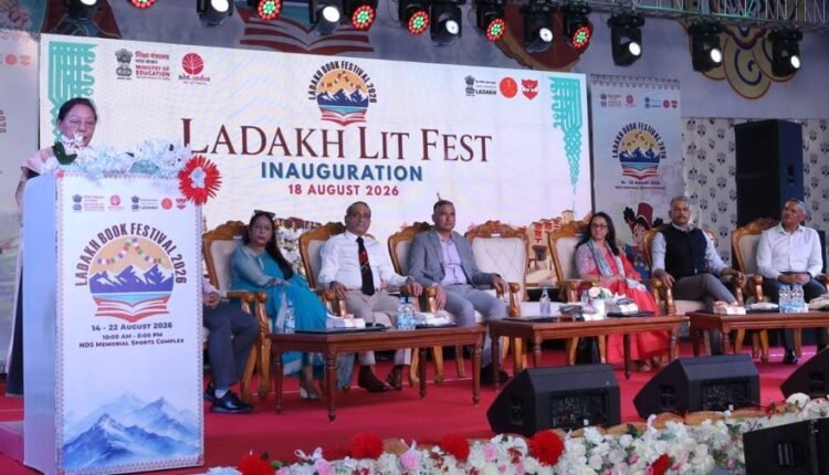 "The Battlefield Teaches Us Lessons of Leadership, Resilience and Service”: Lt Gen Satish Dua (Retd) at Ladakh Book Festival 2026