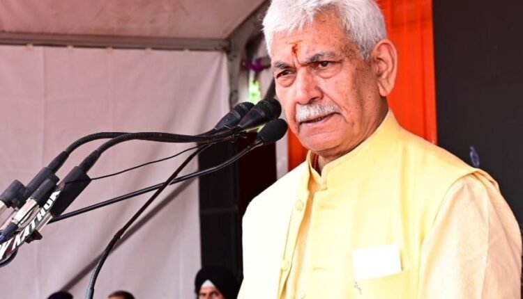 It is our resolve to make border villages self-reliant, empower youth with opportunities, strengthen health facilities and reinforce security infrastructure: LG Sinha