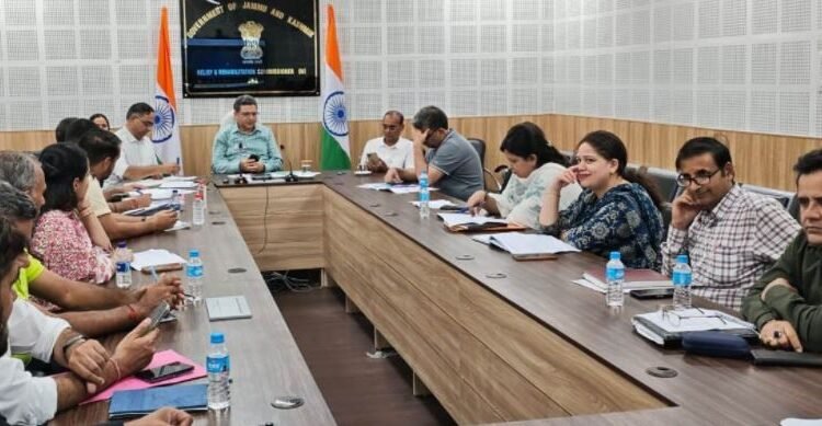 Relief Commissioner (M) reviews implementation of Special Relief Ration Scheme for Kashmiri-Jammu Migrants