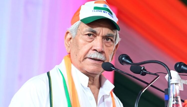 Lieutenant Governor Joins Tiranga Yatra, Says 21st Century Belongs to Bharat