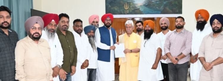 Punjab Delegation Meets LG Sinha, Seeks Dam on Ujh River to Curb Recurring Floods