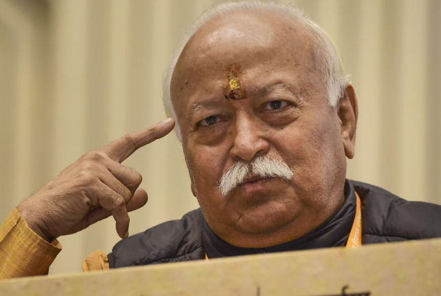 RSS Chief Begins UK Tour, Visits Temples and Gurdwara