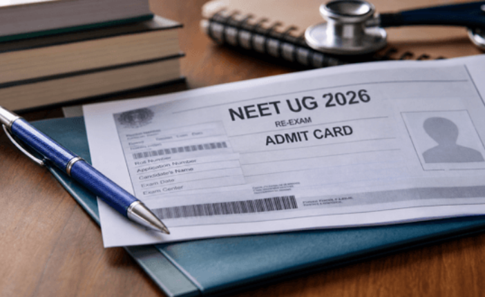 UGC-NET June 2026 Re-Exam Admit Cards Released for Three Subjects