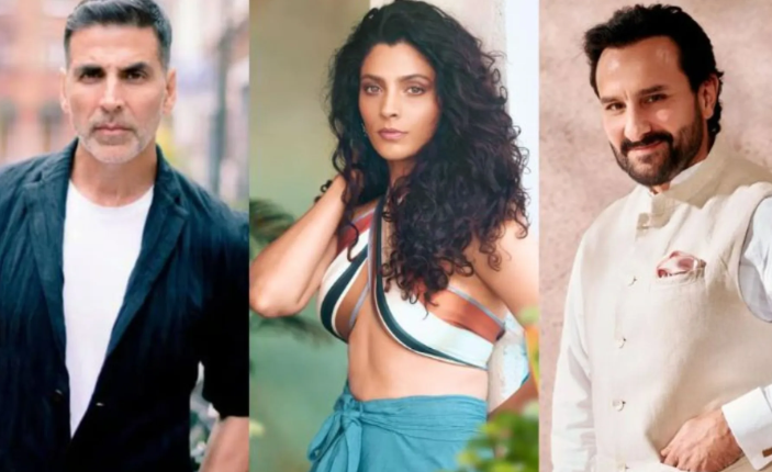 Saiyami Kher praises Akshay Kumar and Saif Ali Khan