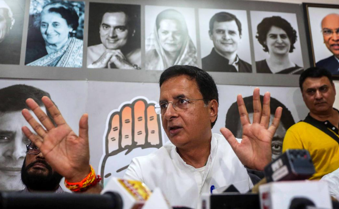 Congress to Chart New Agenda for a ‘Powerful, Progressive’ Gujarat: Surjewala