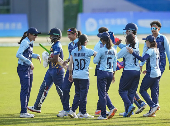India Women Retain Asian Games Cricket Gold With 147-Run Win Over Sri Lanka