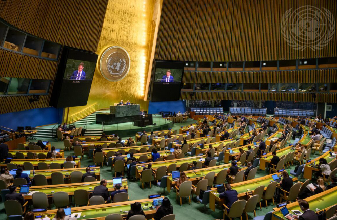 India Highlights Universal Healthcare Push at UN General Assembly