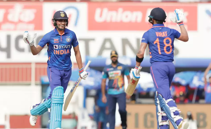 Kohli, Gill Hundreds Power India to Eight-Wicket Win Over West Indies in First ODI