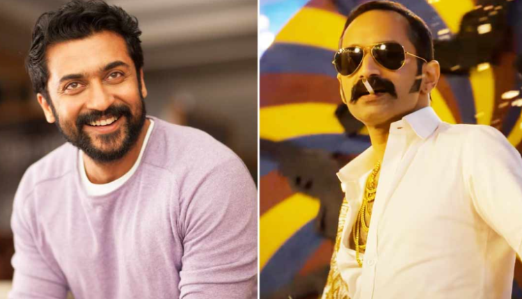 Suriya Praises Fahadh Faasil’s Acting Choices, Recalls Years of Friendship