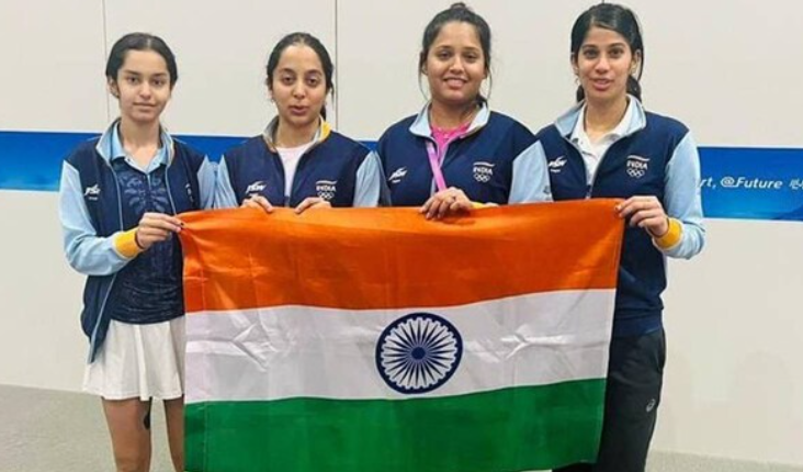 India Women's Squash Team Secures Asian Games Medal After Beating Singapore