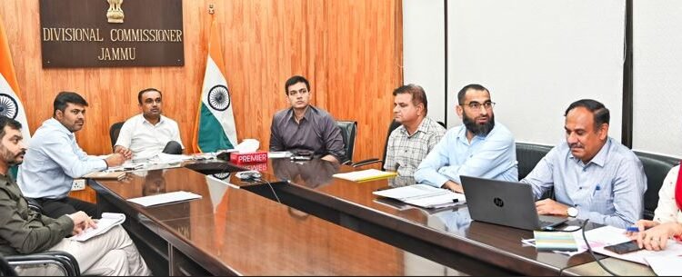 Div Com Jammu reviews progress of National Clean Air Program