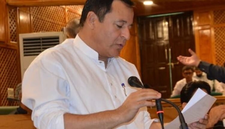 Autumn Session 2026: Minister Javid Dar introduces Bill to amend J&K Cooperative Societies Act
