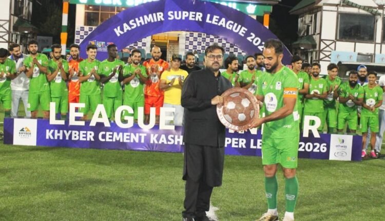 Kashmir Super League Showcases J&K’s Rising Football Talent, Says Satish Sharma