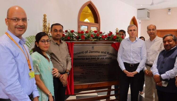 CM Omar Abdullah inaugurates renovated J&K House at Amritsar