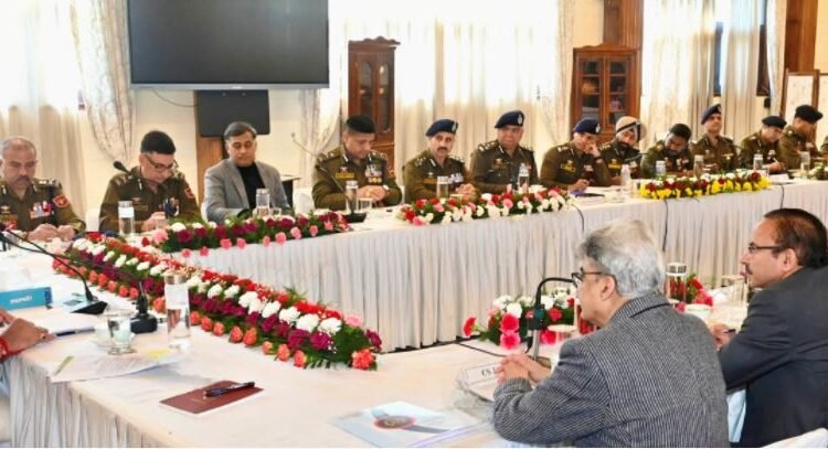 Lieutenant Governor Chairs High-Level Review Meeting of Security & Administrative Apparatus of Kashmir Division