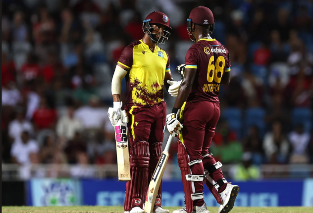 West Indies Stun India in Record T20I Chase as Shai Hope and Sherfane Rutherford Shine