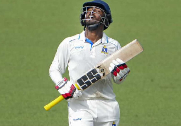 Sudip Gharami Continues Ranji Trophy Run with Third Consecutive Century for Bengal