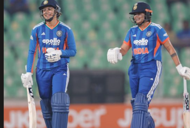 Shafali, Mandhana Power India to Series-Clinching Win Over Zimbabwe