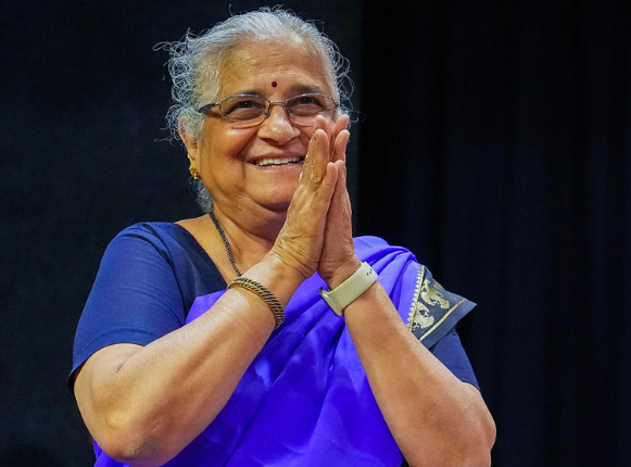 Sudha Murty at UNGA Calls for Space to Remain a Realm of Cooperation, Not Conflict