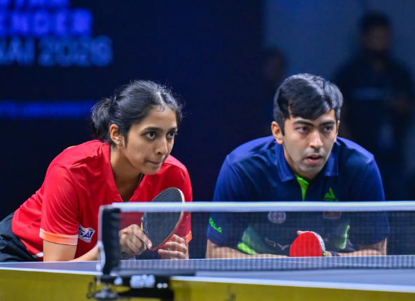 Harmeet Desai and Yashaswini Ghorpade End India's 72-Year Wait for Asian Table Tennis Medal
