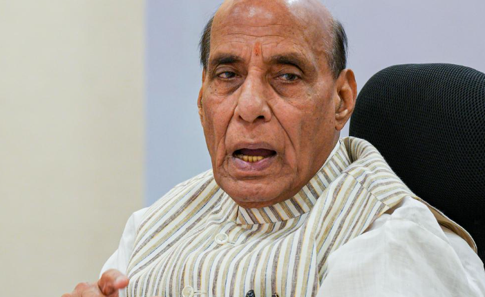 Rajnath Singh Arrives in Varanasi for Final Day of IAF Air Show; Grand Welcome Planned for PM Modi
