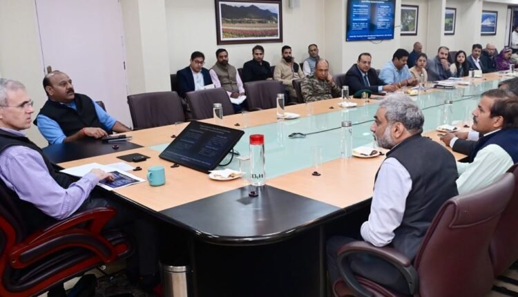 CM Omar Abdullah reviews arrangements for Darbar Move to Jammu